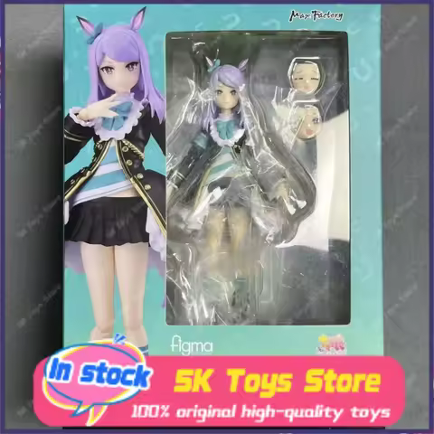 100% Original Figma 572 Umamusume Pretty Derby Mejiro McQueen In Stock Anime Action Collection Figur