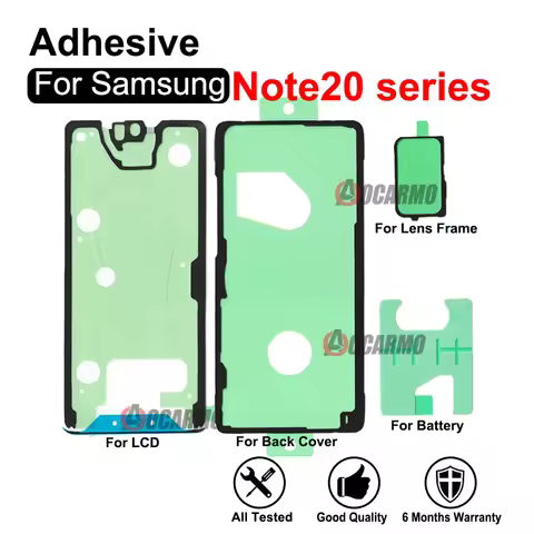 Full Set Sticker For Samsung Galaxy Note 20 Ultra Front LCD Back Battery Adhesive Glue Note20 Note20