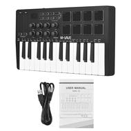 M-VAVE 25-Key MIDI คีย์บอร์ด SMK-25 Mini USB คีย์บอร์ด MIDI Mini แบบพกพา USB คีย์บอร์ด MIDI Controll