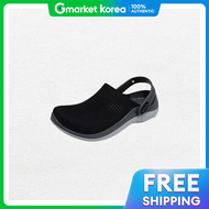 Crocs | ไลทไรด 360 K รองเทาแตะแบบสวมสดำ รน 207021-0DD