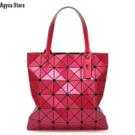 Geometric Diamond Pattern Tote Bag - Issey Miyake Bag DRW301 Japanese Style - Portable Shoulder Bag for Women - 2021 New Arrival 106