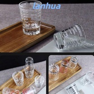 LANHUA Shot Glass Measuring Cup, Heat Resistant 60ml Espresso Shot Glass, Accessories Universal Espresso Essentials Measuring Shot Glass