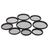 Andoer 55mm ND Fader Neutral Density Adjustable ND2 to ND400 Variable Filter LoMY3