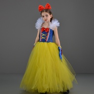 2025 Snow White Children's Clothing Halloween Costumes Children's Dresses Dresses Cosplay Costumes D