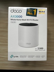 TP-LINK DECO X55 AX3000 wi-fi  6 unit (全新)