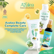 Azalea Beauty Complete Care Package - Hair Vitamins for Dry Hair, Olive Oil Removes Scars & Brighten