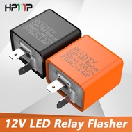 2 Pins LED Flasher Relay Motorcycle Adjustable Blinker Trun Light Signal Socket 12V Universal LC135 Y15 EX5 RS150 Kriss