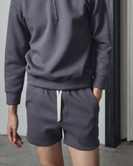 PMITH Jude Summer Sweatshorts in Dust Grey