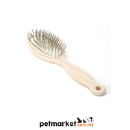 #1All System Oval wooden 18mm Pin (D908)