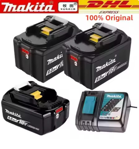 100% Original Makita 9Ah6Ah/5Ah for Makita 18V Battery BL1830B BL1850B BL1850 BL1840 BL1860 BL1815 R