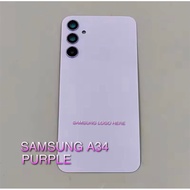 KRCB.ORI Back Glass For Samsung Galaxy A34 5G A346 SM-A346U Battery Back Cover Glass Replacement Wit