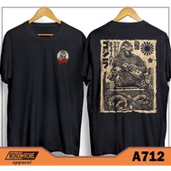 A712 T-Shirt Distro Men Japanese Anime Godzilla