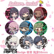 ❀Ready Stocks❀ Akudama Drive Doraibu 全员恶玉 Anime Button Badge 动漫周边徽章胸章 58mm
