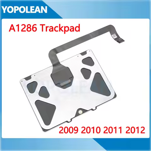 Original A1286 Trackpad With Flex Cable For MacBook Pro 15" A1286 Touchpad 2009 2010 2011 2012