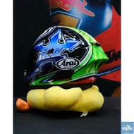 Japan Arai RX-7X 06 Big Eye NAKANO Maya RX7X Helmet Painted Duck Tail Rear Guide