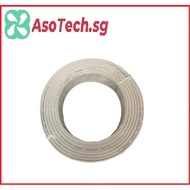 RJ11 Round / Flat Telephone Phone Cord Line Cable Wire Reel 100m Roll 4-core 4P4C