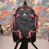 90% new 美國製 Gregory zippers day and half pack backpack 33L Dark blue x pink trim 深藍色x粉紅邊尼龍拉鏈背囊 書包 背包