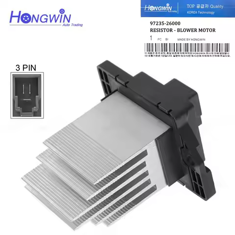 Radiator Fan Blower Motor Resistor For Kia Hyundai 97235-26000 97235-3K100 97111-38000 97179-2D000 9