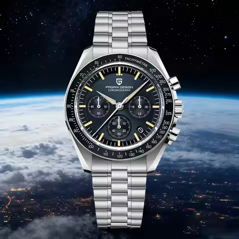 2026 New PAGANI DESIGN Tribute to CK2998 Moon Watch Retro Luxury Quartz Watches For Men Stainless St