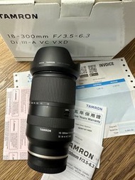 行貨5年保養 99% Tamron E 18-300mm f3.5-6.3 III 18-300