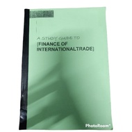 Finance of International Trade textbook for Uitm Student