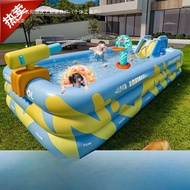 Inflatable Swimming Pool Children's Household Swimming Pool Thickened Foldable Outdoor Padding Pool 