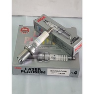 BKR6EQUP Mini Cooper R50/R52/R53, BMW E46 325,E39 525,E60 525 M54,M52,M43,N42,N62,S62 NGK 3199 Laser
