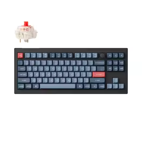 Keychron V3 Max QMK/VIA Wireless Custom Mechanical Keyboard Gateron Jupiter Switch Double-shot PBT K