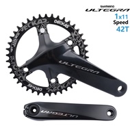 Shimano Ultegra R8000 HOLLOWTECH II Crank Arm 1X11ความเร็วจักรยาน R8000 165มม.170มม.172.5มม.175มม.Cr