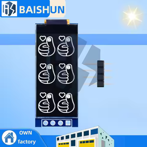 1.09 inch OLED display 1.1-inch OLED SSD1312 64X128 display 12864 display IIC for arduino