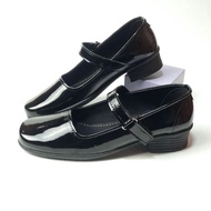 A1 WOMEN'S POOFEL SHOES ~ MAUZA FORMAL BLACK PASKIBRA SHOES