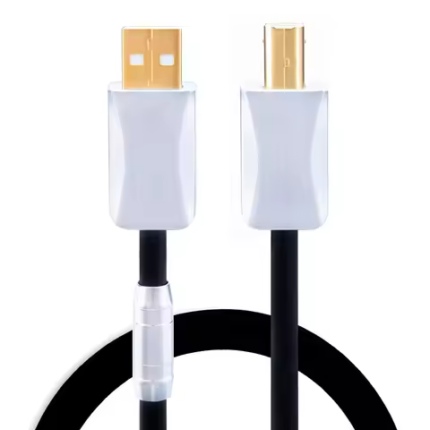 Mogami Hifi Gold-plated USB Cable Type A To Type B Usb Data Cable for DAC Decoder Sound Card Compute