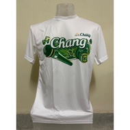 🔥Hot sales👕  HOT ! เสื้อยืดเบียร์ช้าง chang ลายไมโครโฟนผ้าเสื้อกีฬา s-5xl