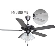 SAPPHIRE CEILING FAN 52" FM-6886 MB