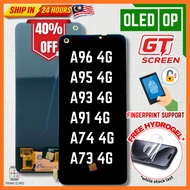 [OLED] Compatible With OP A96 A95 A93 A91 A74 4G A73 Support Fingerprint Cap Jari Screen Skrin LCD O