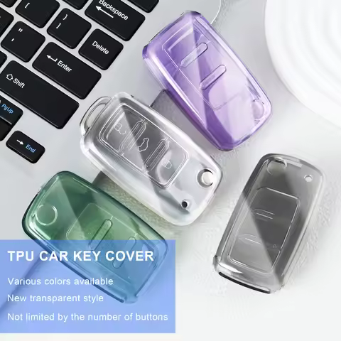 For VW Skoda Rapid Key Fob Cover Compatible with Volkswagen Kamiq, Scala, Fabia, Superb, Superb Comb