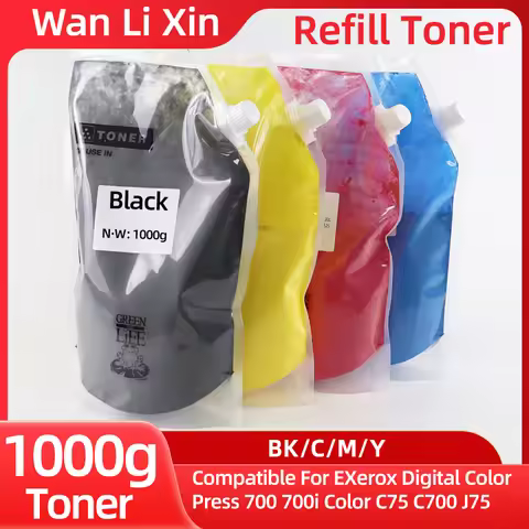1000g High Quality Compatible For Xerox 700 C75 J75 700i C700 Toner Powder Color Copier Refill Color