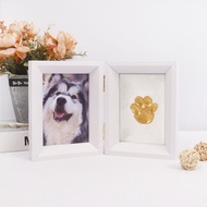 Pet Paw Print Photo Frame Dog Photo Souvenir Foot Print diy Dog Foot Print Pad Cat Paw Print Souveni