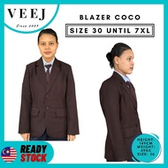 BLAZER KOKO BAJU KOD SEKOLAH RENDAH MENENGAH BLAZER SIZE BESAR COAT I PREMIUM