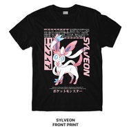 SYEON POKÉMON EEVEE EVOLUTION Series T-Shirt  Front And Back Print Crafter Tee Fc68