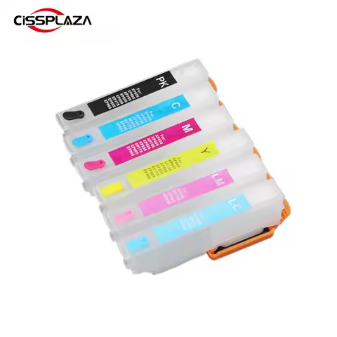 CISSPLAZA 1x IC70 refill ink cartridges compatibe For Epson EP706A EP306 EP976A3 EP906F EP776A EP905