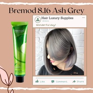 Hair Luxury Supplies Bremod 8.16 Ash Grey/ Ash Gray Fashion Color