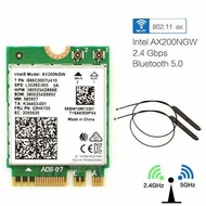 Intel Wifi 6 Dual Band AX200NGW Bluetooth 5.1 NGFF AX200 M.2 Key E BT