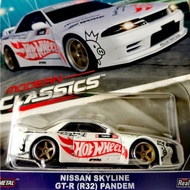 Hot wheels Nissan skyline gtr r32 pandem JDM GT-R Hotwheels Kereta Japan Hotwheel R34 R33 R35