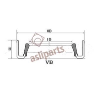 Aftermarket Oil Seal - VB 22x28x4 NBR ( 22 x 28 x 4 )