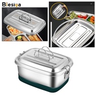 Blesiya Hộp Bento Inox 304 Hộp Cơm Trưa Hộp Đựng Thực Phẩm