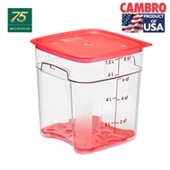 CAMBRO Food Storage Box With Handle And Scale Heat-Resistant Polycarbonate Fresh PRO Model Food Stor