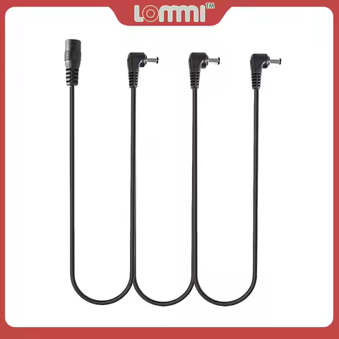 LOMMI 3 6 8 11 Way Daisy Chain Cable For Electric Guitar Effect Pedal Power Cord Lead For BOSS MOEN 