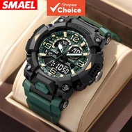 Smael Men's Quartz Digital Watch Luminous Waterproof Chronograph Sport