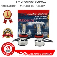 Led H11 H7 HB4 Xandway Autovision 1 Year Warranty, White Yellow Citrus LED